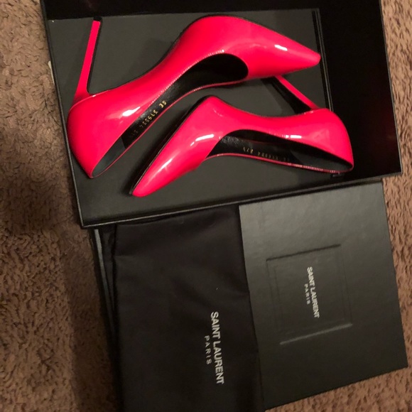 Saint Laurent Shoes - Pink Saint Laurent Pump size 37.5 Saint Laurent Shoes - Pink Saint Laurent Pump size 37.5